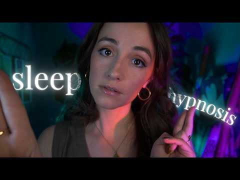 ASMR Hypnosis 🌀 Affirmations While You Sleep | (slow hand movements, layered visuals, whispers)