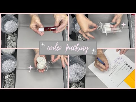 [ASMR] Order Packing | Customer Requested | Small Business | Aesthetically Pleasing