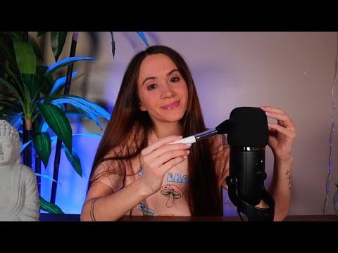 ASMR / Reassuring Reminders You Need To Hear (mic brushing, whispering)
