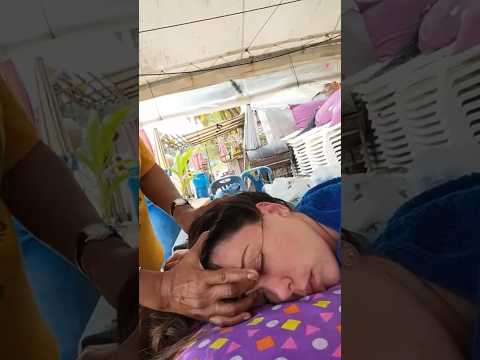 Masaje de piojitos con brisa marina #massage #shorts #asmr