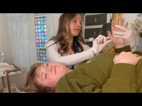 ASMR Heart & Lung Exam + Reflex Testing | Full Physical (Soft Spoken) @CaitC-ASMR 