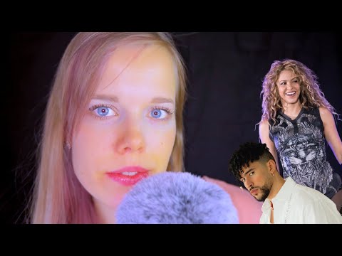 ASMR ❤️ Susurrando Canciones En Español (Spanish songs!) / Bad Bunny, Shakira