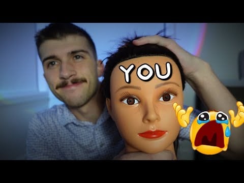 POV you ask for a little off the top ASMR