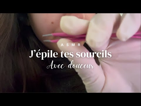 ASMR | J'épile tes sourcils avec toute ma douceur ☁️