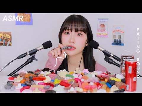 "젤리만 10만원...?" 감초 지옥 스웨디시 젤리 이팅사운드 asmr | 마시멜로우,초콜릿 이팅사운드 ㅣ 위스퍼링 토킹
