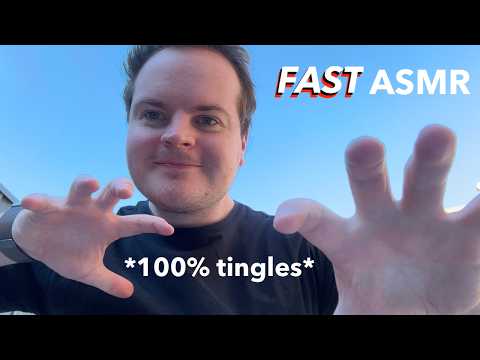 FAST ASMR But I'm OUTSIDE and the sky's Blue