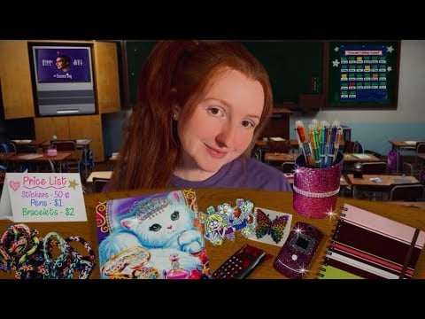 kid at school selling you random stuff in 2007 | ASMR nostalgia roleplay