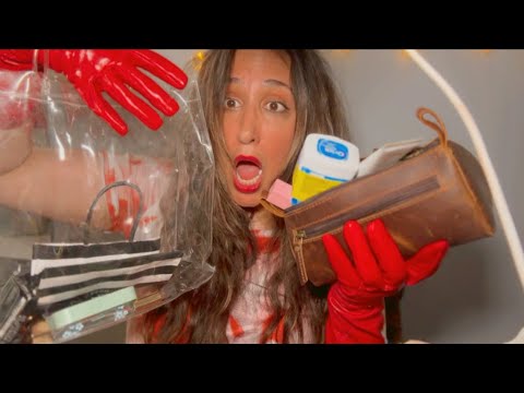 This TSA agent has quite the personality ASMR Gum Chewing Roleplay
