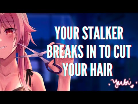 Your Yandere Cutting Your Hair ✂️✂️[praise] [whispers] [scissors] [combing] [brushing]ASMR|Audio RP