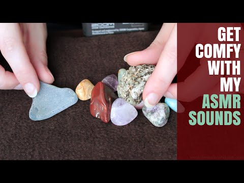 The ASMR Sounds of Simplicity ~Crystals, Mini Blocks, Sponge ~ Get Comfy!