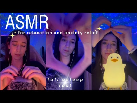 ASMRnoa | asmr for sleep and relaxation 💕| live #76