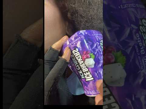 Grape Chewing Gum ASMR Sounds