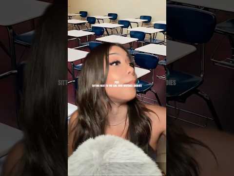 THAT GIRL WHO WATCHES BADDIES.. #asmr