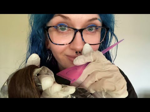 ASMR Obsessed Friend Dyes & Styles Your Hair 💇‍♀️