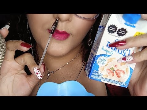 ASMR Comiendo Leche condensada con cepillito
