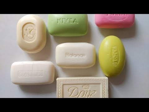 Dry Soap carving ASMR\ relaxing sounds\ No talking. Satisfying ASMR video\ Cutting soap