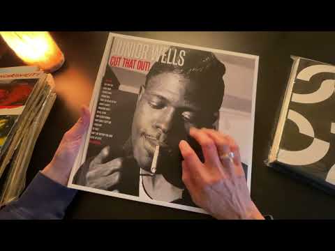 ASMR Vinyl Crinkle Sounds + Soft Spoken Album Chat | Warped Records & JD McPherson “Socks” 🎶