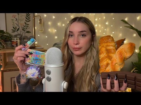 NEW ASMR triggers i've been collecting (lots of tingly items and whispers)