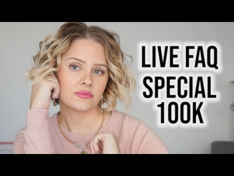 #ASMR | live faq special 100k