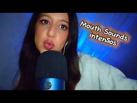 ASMR Solo SONIDOS DE BOCA 💋 Mouth Sounds Intensos para Calmar tu Ansiedad 