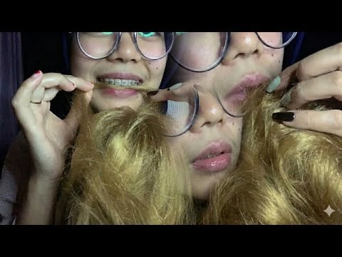 [ASMR SLEEP] Eating and Licking Your Hair💦 #asmr #relaxing #sleep #relax