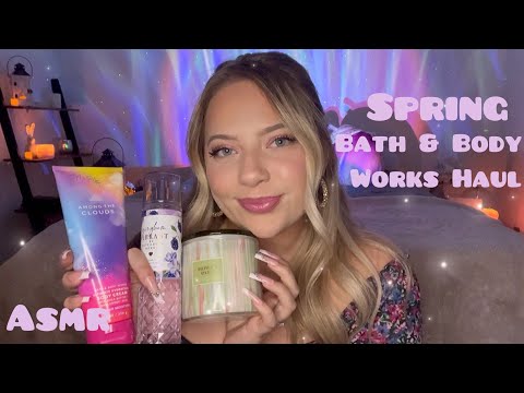 Asmr Spring Bath & Body Works Haul 🦋🌸| Tapping, Scratching, Rambles