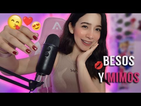 ASMR | Tu NOVIA te da muchos BESOS y MIMOS 🥰💋 (Roleplay)