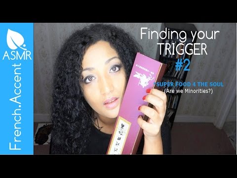 ASMR Finding your TRIGGER #2 JAPANESE FAN TAPPING * Super food 4 the soul *Am I, are you a minority?