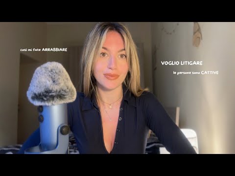 Rispondo ai miei HATERS 🤬(asmr ita) 