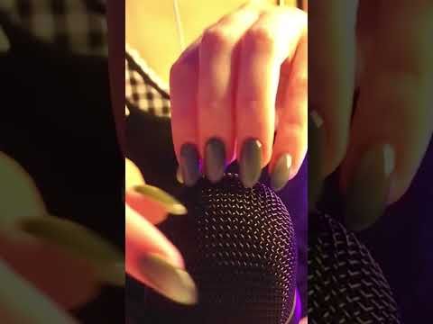 ASMR Mic Scratching ❤️ #asmr #scratch