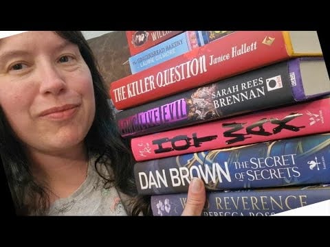 ASMR Book Haul    Relaxing video for my fellow bookworms !