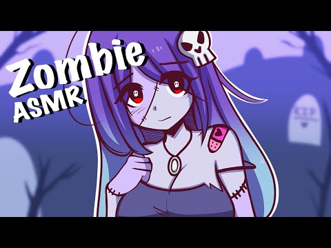 Sweet Zombie Girl Pampers You! ♥ Monster Girl ASMR Roleplay F4A (haircut, onomatopoeia & tingles!)