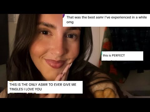ASMR for people with no attention span for extra tingles 🌞🍄