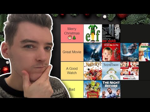 [ASMR] Christmas Movie Tier List!