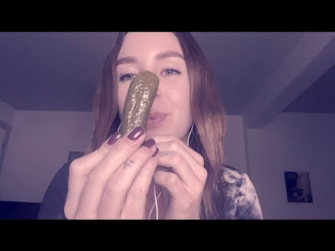 LOFI ASMR - Chit chat about my channel & pickle eating 😛