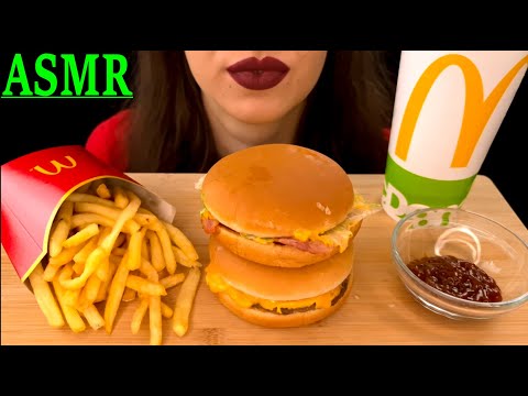 ASMR | Eating McDonalds With YOU | EATING SOUNDS | No Talking | Lady M. ASMR