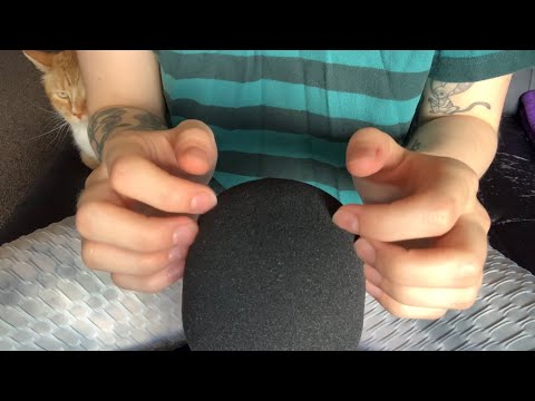 Mic Scratching w/ Cover ASMR | No Talking