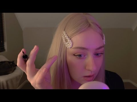 asmr doing my makeup & nails 💅🏻 (grwm) #1 