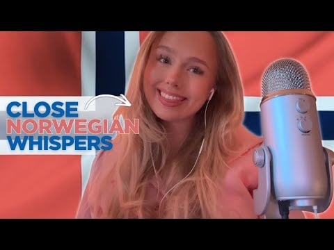 ASMR CLOSE RAMBLE IN NORWEGIAN