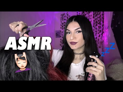 Te CORTO el CABELLO para Relajarte | Roleplay asmr español