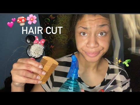 ASMR - Haircut with Spray (Tristan)