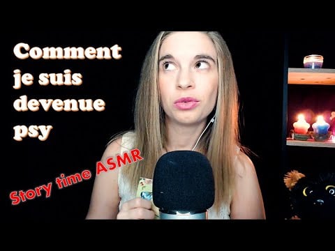 [ASMR français] Comment je suis devenue psy - chuchotement et multidéclencheurs pour dormir