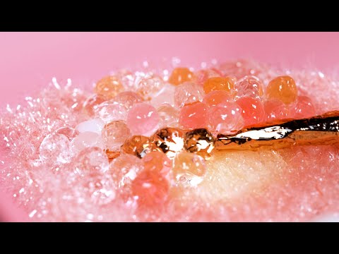 ⚠️너무 꾸덕해서 이어폰이 귀에 붙었습니다 ㅣ 워터비즈 수정토ㅣ ASMR 고인물 팅글 (No talking)