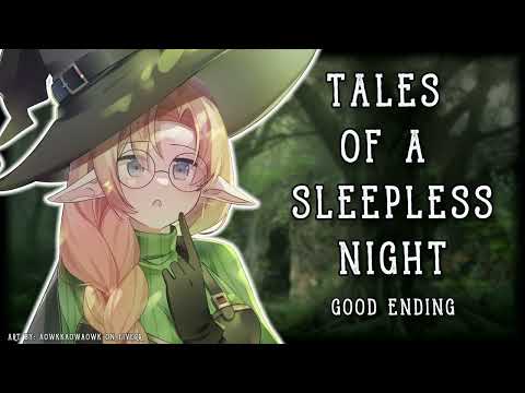 ASMR | Tales of A Sleepless Night [Good End] | Soft Spoken & Layered Binaural Whispers