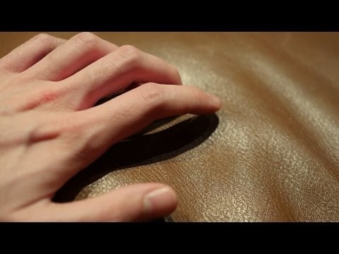 [ASMR] Binaural Couch Drumming (No Talking)