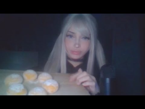 ASMR Eating Mochi Ice Cream (like a pig)