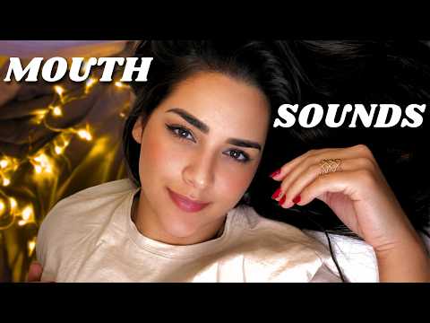 ASMR deitada | Pincel na MIC e Sons de Boca 😴