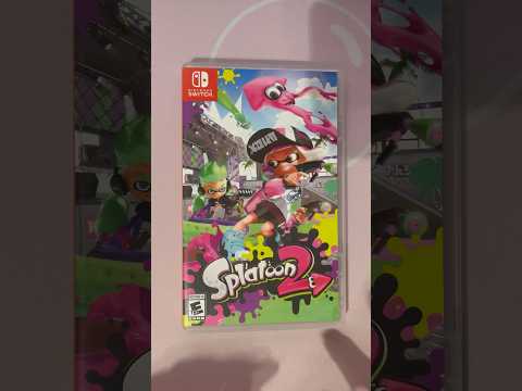 ASMR Tapping On Splatoon 2 #ASMR #Shorts