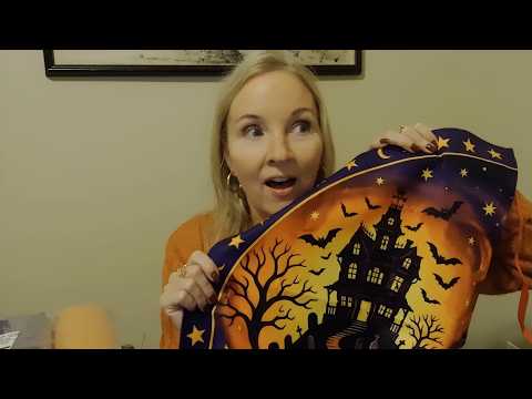 ASMR | Halloween Tree Decorations Show & Tell (Soft Spoken)