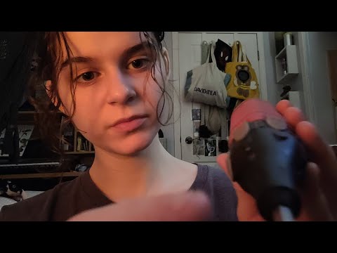 lofi asmr inspection and upgrade (soft spoken, repair sounds) 